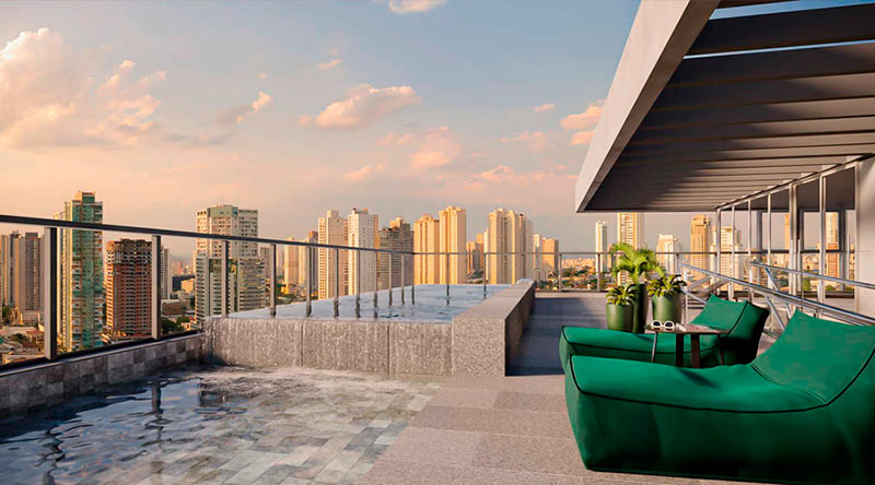 Monogram Moema - Piscina